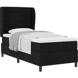  s opruga kutije s madracem Crna 80 x 200 cm tkanina | shoptok.hr