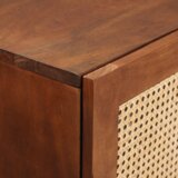  Visoka omara Rjava 40 x 33,5 x 110 cm Masiven les manga, (5000217941) | Shoptok.si