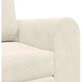 Krevet na razvlačenje Krema 148 x 71 x 83 cm Baršun | Eponuda.com