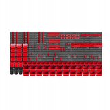 KADAX Delavska plošča za orodje, stenska, 174x78 cm, 81 kabin, 60 držal, garaža, (5000355535) | Shoptok.si