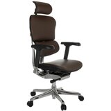 MID.YOU Pisarniški Stol Ergohuman, Temno Rjava | Shoptok.si