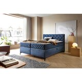 Premium Living Postelja Z Vzmetnico Smart, Temno Modra, 180x200 Cene