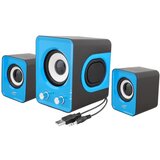 Ltc komplet računalniških zvočnikov 2.1 11w usb 5v modri Cene