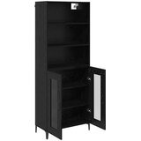  Highboard Crni hrast 69,5 x 34 x 180 cm Konstruirano drvo | shoptok.hr