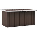  Vrtna kutija za pohranu smeđa 129x67x65 cm | shoptok.hr