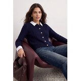 TRENDYOLMILLA ženski kardigan model Twoaw26Hi00260, tamnoplava kombinovana | Eponuda.com