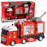  Fire Truck Fire Department With Water Cannon Drive Lights Sounds | Shoptok.si