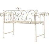 Klupa 132 cm metalna antikna bijela | shoptok.hr