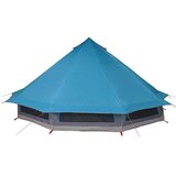 Tipi šator s krovom s pohranom Plava 508 x 470 x 300 cm taft | shoptok.hr