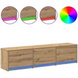 TV omarica z LED lučmi Oreh 162 x 34 x 40 cm Konstruiran les, (5000112843) | Shoptok.si