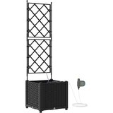  Vrtna saksija Crna 40 x 40 x 142 cm Plastika | Eponuda.com