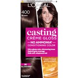 Loreal L'Oreal Paris Casting creme gloss boja za kosu 400 Brown Cene