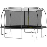 The Living Store Trampolin komplet okrogel 460x80 cm 150 kg - Komplet Trampolina, (22007209) u