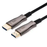 HDMI priključni kabel HDMI A utikač 50 m crna 14993487 High Speed HDMI s Eternetom HDMI kabel
