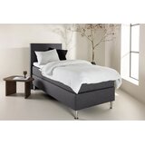 Venture Home kontinentalni krevet Toledo 200 × 66 × 90 cm, tamnosiva | shoptok.hr
