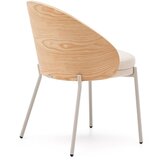 Kave Home Krem/u prirodnoj boji blagovaonska stolica Eamy – | shoptok.hr