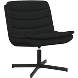  Stolica na kotačiće Crna 63 x 75 x 76 cm tkanina | Eponuda.com