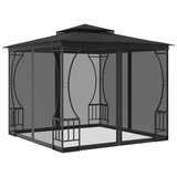  Sjenica s mrežama 300 x 300 x 265 cm antracit | shoptok.hr
