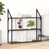 vidaXL Polica na zidu Staro drvo 80 x 21 x 78,5 cm Konstruirano drvo | shoptok.hr