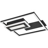  Crna LED stropna svjetiljka 30x33 cm Spiro – | shoptok.hr