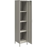 Støraa Svijetlo sivi metalni ormarić 37x182 cm Bradford – | shoptok.hr