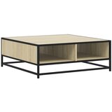  Stol za kavu Sonoma hrast 80x80x30 cm Konstruirano drvo i metal | Eponuda.com