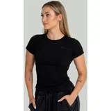 Ženska majica Ribbed Black