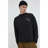 Alpina Bombažen pulover moška, črna barva