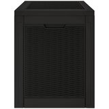  Vrtna kutija za pohranu crna 55,5 x 43 x 53 cm polipropilen | shoptok.hr