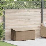  Vrtna kutija za pohranu bež 110x50x58 cm poli ratan | shoptok.hr