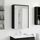  Kopalniška ogledalna omara Črna Orehovina 43 x 16 x 62.5 cm, (5000233365) | Shoptok.si