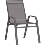  5-dijelni vrtni blagovaonski set sivo-crni | shoptok.hr