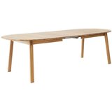 Hammel Furniture Proširiv blagovaonski stol od punog hrasta u prirodnoj boji 100x220 cm Amalfi – | shoptok.hr