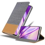 Cadorabo Ohišje, združljiv s Huawei v svetlo sivo rjavi barvi - zaščitni pokrov z magnetnim zapiranjem, stoječo funkcijo in režo za kartico, (20570891) | Shoptok.si