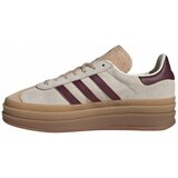 Adidas Niske tenisice 'Gazelle Bold' bež / zlatna / patlidžan | shoptok.hr