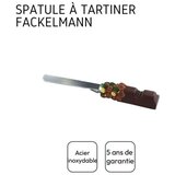 Lopatica za Razmazivanje Fackelmann Smeđa Srebrna Nehrđajući Čelik 19 cm (2 kom.) | shoptok.hr