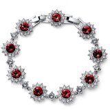 Ženska oliver weber romantic siam narukvica sa swarovski kristalima ( 32328.208 )