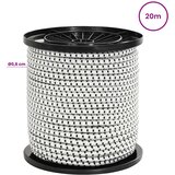  Bungee užadi s kukama 6 mm Crna i bijela PP i guma | shoptok.hr