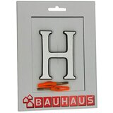 Kućni broj H (Visina: 80 mm, Srebrne boje, Aluminij) Cijene