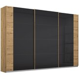Rauch Möbel omara z drsnimi vrati, antracit, hrast artisan | Shoptok.si