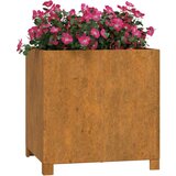  Sadilica s nogama boja hrđe 49 x 47 x 50 cm od čelika COR-TEN | shoptok.hr