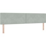 vidaXL Box Spring Krevet s Madracem Svjetlosiva 200x200 cm Baršun | shoptok.hr