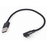 Gembird CC-USB2-AMLML-0.2M USB Kabl 8-pin pod uglom, Crni Cene