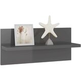  Zidne police 4 kom visoki sjaj sive 40 x 11 5 x 18 cm | shoptok.hr