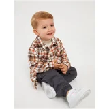 LC Waikiki Long Sleeve Checkered Patterned Shirt and Jacket for Baby Boy