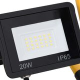vidaXL LED reflektor s ručkom 20 W topli bijeli | shoptok.hr