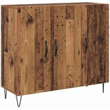 vidaXL Ormarić / Komoda Staro drvo 90 x 34 x 80 cm Konstruirano drvo | shoptok.hr