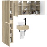  Set namještaja za kupaonicu 5 kom. Hrast sonoma | shoptok.hr
