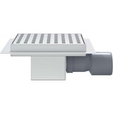  2 v 1 odtočna naprava srebrna 15 x 15 cm Nerjaveče jeklo 304, (5000112460) | Shoptok.si
