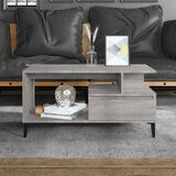  Klubska mizica siva sonoma 90x49x45 cm inženirski les, (20714237) | Shoptok.si